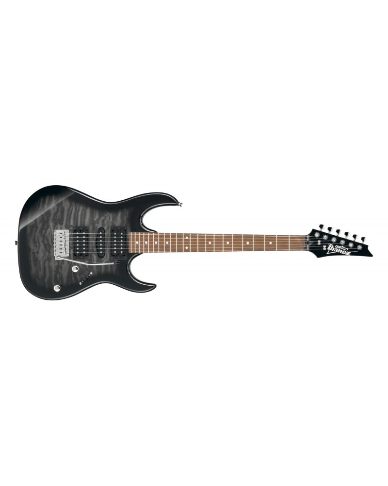 Ibanez GRX70QA-TKS Transparent Black Sunburst