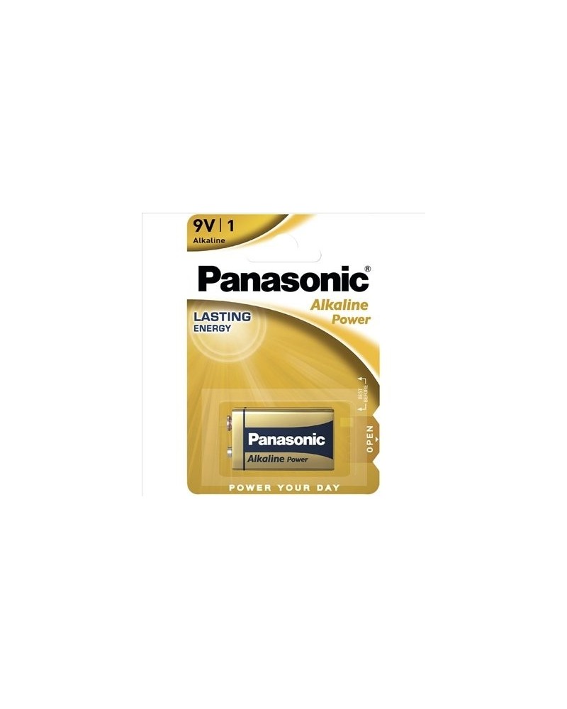 Blister 1 Pila Petaca Alkalina Panasonic 9V 6LR61