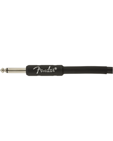 Fender Professional Series Instrument Cable, Straight/Angle, 18.6', Black