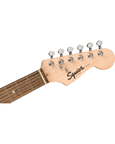 Squier Mini Stratocaster, Laurel Fingerboard, Shell Pink