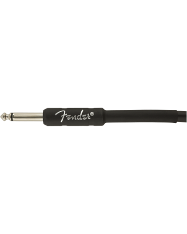 Fender Professional Series Instrument Cable, Straight-Angle, 10', Black, 3 m.