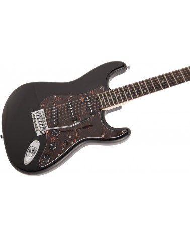 Squier FSR Affinity Stratocaster Black with Tortoise Shell Pickguard