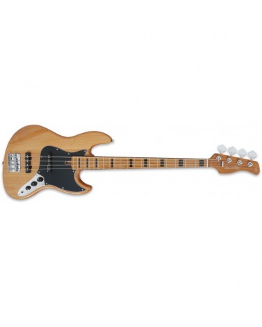 Bajo eléctrico de 4 cuerdas Marcus Miller (Fabricado por Sire) V5 Alder-4, Natural - Mástil tostado.