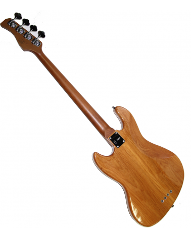 Bajo eléctrico de 4 cuerdas Marcus Miller (Fabricado por Sire) V5 Alder-4, Natural - Mástil tostado.