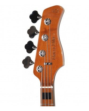 Bajo eléctrico de 4 cuerdas Marcus Miller (Fabricado por Sire) V5 Alder-4, Natural - Mástil tostado.