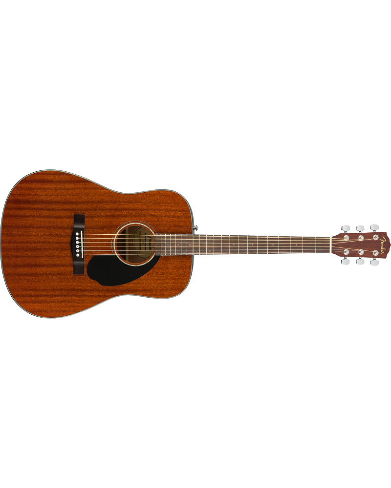 Fender CD-60S Dreadnought, Walnut Fingerboard, All-Mahogany