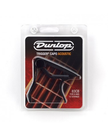 Cejilla Dunlop 83-CB Trigger Curva Negra