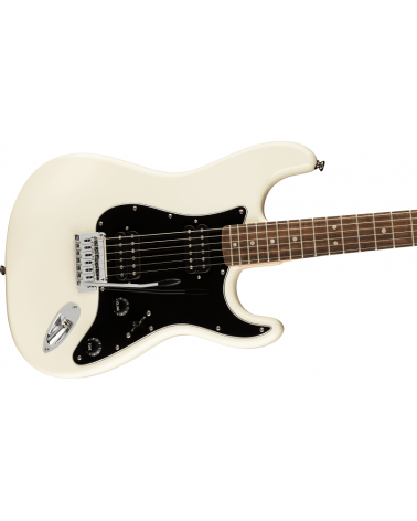 Squier Affinity Stratocaster HH, Laurel Fingerboard, Black Pickguard, Olympic White