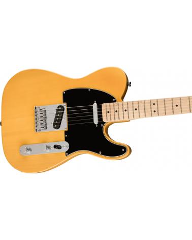 Squier Affinity Series Telecaster, Maple Fingerboard, Black Pickguard, Butterscotch Blonde