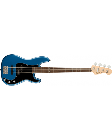 Squier Affinity Series Precision Bass PJ, Laurel Fingerboard, Black Pickguard, Lake Placid Blue