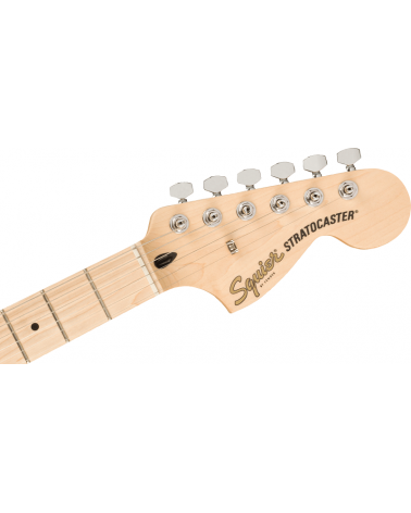 Squier ffinity Series Stratocaster HSS Pack, Maple Fingerboard, Lake Placid Blue, Gig Bag, 15G
