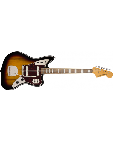 Squier Classic Vibe '70s Jaguar, Laurel Fingerboard, 3-Color Sunburst