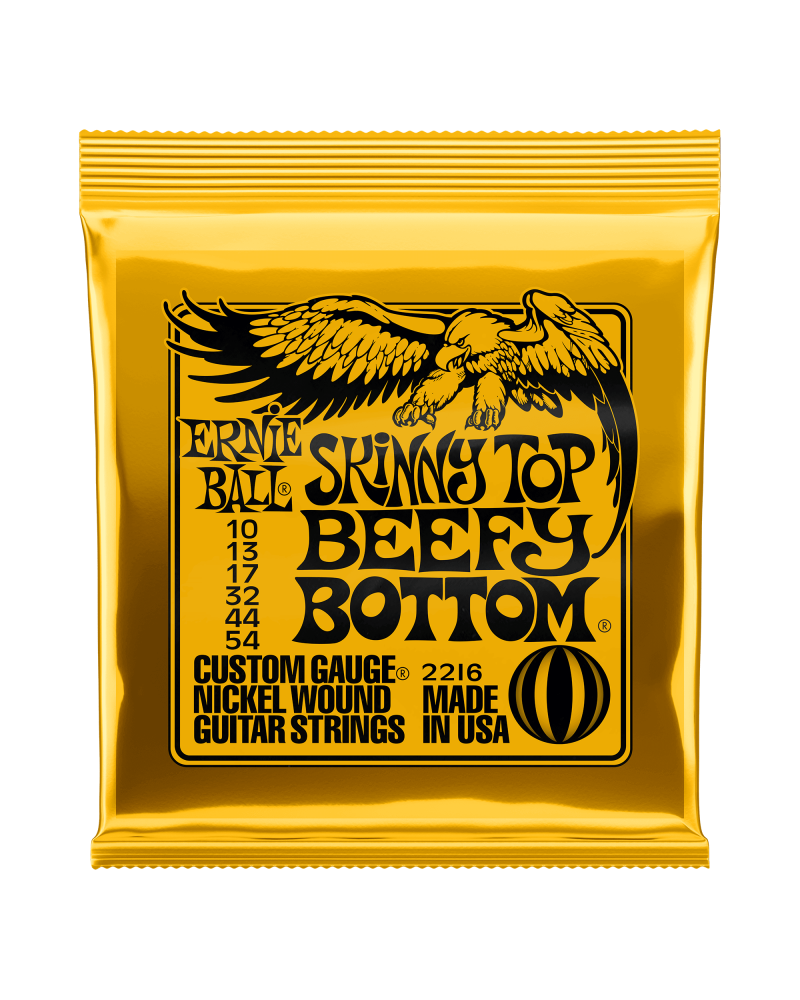 Ernie Ball Skinny Top Beefy Bottom Slinky Guitar Strings 10-54 2216