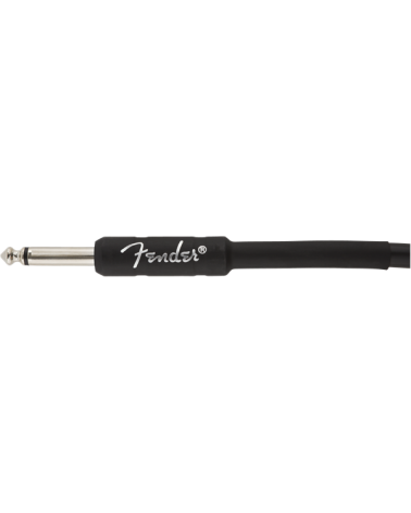 Fender Professional Series Instrument Cables, Straight/Angle, 15', Black 4,5 m