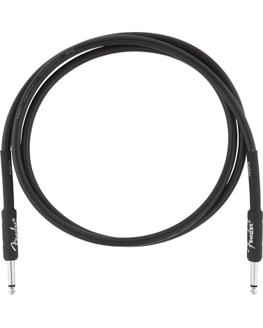 Fender  Professional Series Instrument Cable, Straight/Straight, 5', Black, 1,5 m.