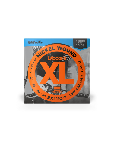 D'Addario - EXL110-7 - XL Regular 7-String [10-56]