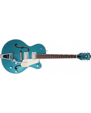 Gretsch G5410T Ltd Electromatic Tri-Five Hollow Body Single-Cut with Bigsb,Two-Tone Ocean Turquoise/VWH