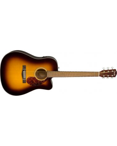 Fender CD-140SCE Dreadnought, Sunburst con estuche