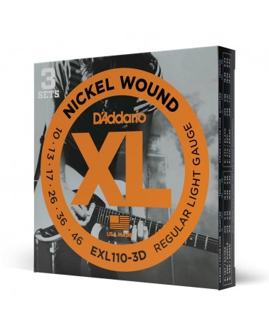 D'Addario EXL110-3D