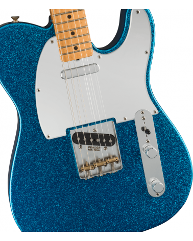Fender  J Mascis Telecaster, Maple Fingerboard, Bottle Rocket Blue Flake
