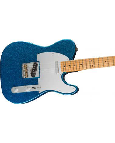 Fender  J Mascis Telecaster, Maple Fingerboard, Bottle Rocket Blue Flake