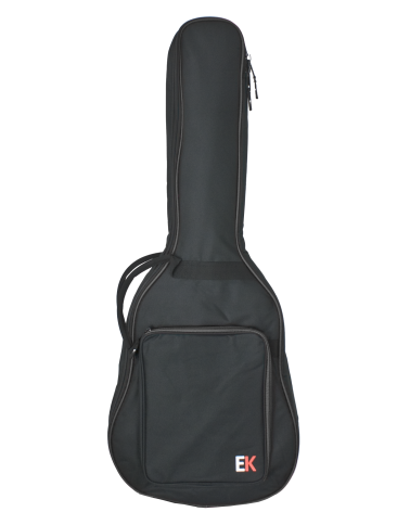 FUNDA PARA GUITARRA ACÚSTICA DE 10MM EK NEGRA