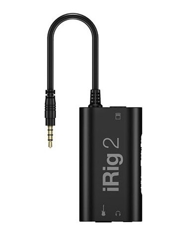 IK MULTIMEDIA IRIG 2 - INTERFACE DE GUITARRA PARA IOS, MAC Y SAMSUNG PRO AUDIO