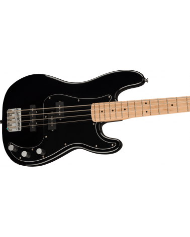 Squier Affinity Series Precision Bass PJ Pack, MN, Black, Gig Bag, Rumble 15