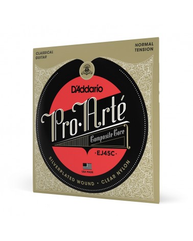 D'Addario EJ45C Pro-Arté compuesto, tensión normal