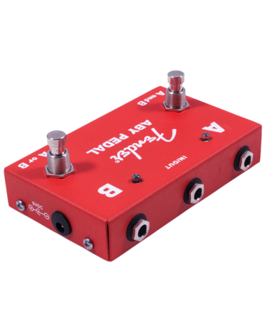 Fender 2-Switch ABY Pedal, Red