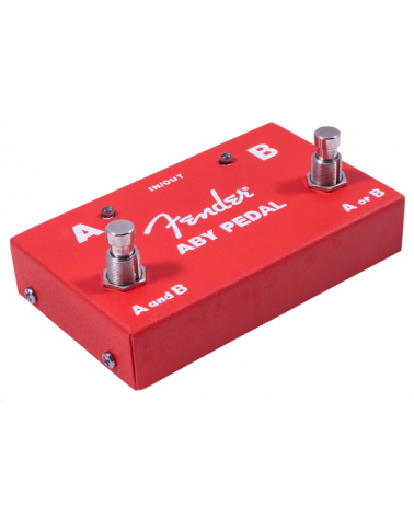 Fender 2-Switch ABY Pedal, Red