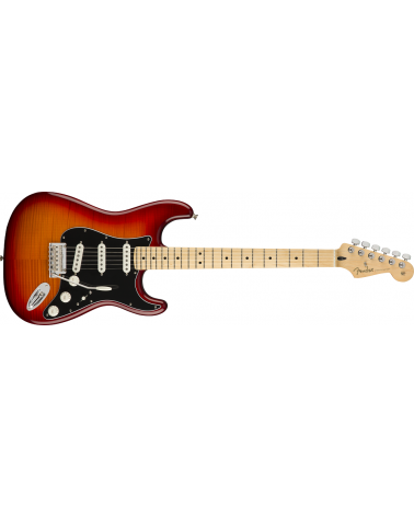 Fender Player Stratocaster Plus Top, Maple Fingerboard, Aged Cherry Burst