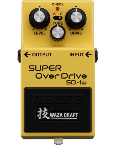 BOSS SD1W WAZA CRAFT SUPER OVER DRIVE