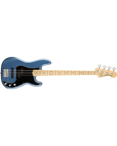 Fender American Performer Precision Bass, Maple Fingerboard, Satin Lake Placid Blue