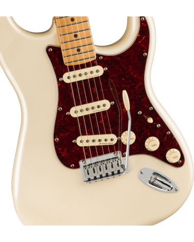 Fender Player Plus Stratocaster, Maple Fingerboard, Olympic Pearl