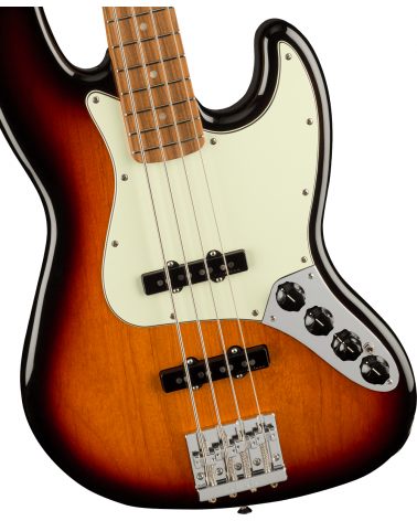 Fender Player Plus Jazz Bass, Pau Ferro Fingerboard, 3-Color Sunburst